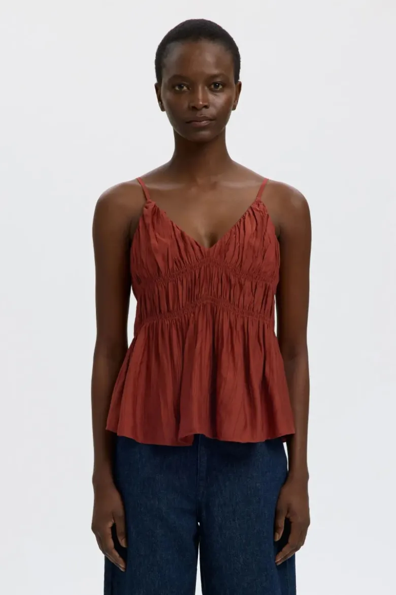 Jackie strap top