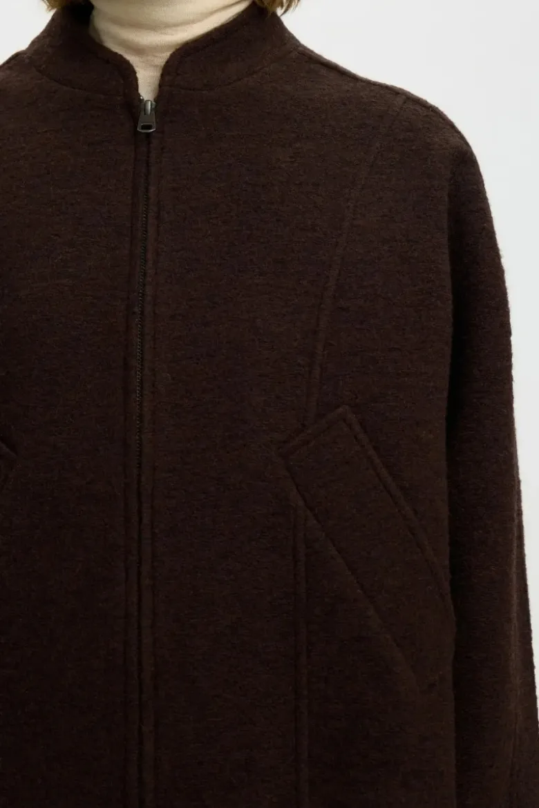 Jacqueline wool blend jacket