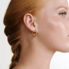Kahla - Structure Hoop Earrings - Onesize