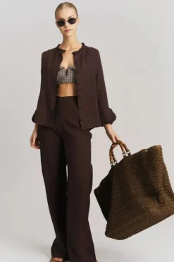 Kristine Straw Bag - One size