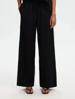Luisa mw wide linen blend pant