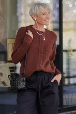 Lulu ls knit short cardigan
