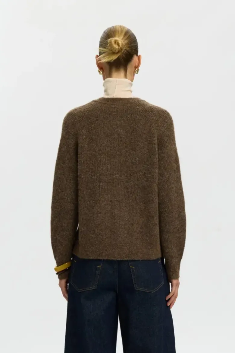 Lulu ls knit short cardigan