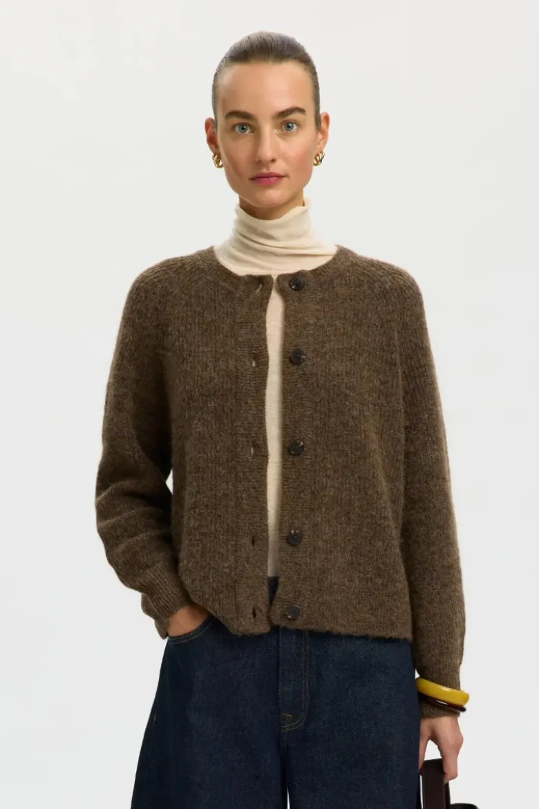Lulu ls knit short cardigan