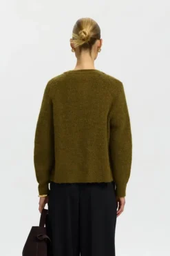 Lulu ls knit short cardigan