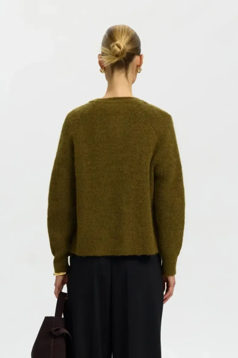 Lulu ls knit short cardigan