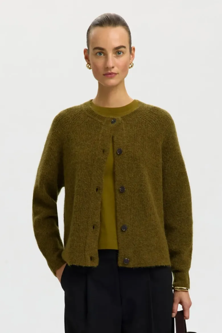 Lulu ls knit short cardigan