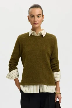Lulu new ls knit o-neck