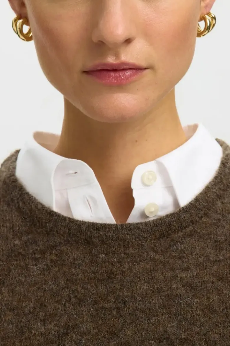 Lulu new ls knit o-neck