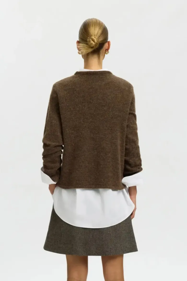Lulu new ls knit o-neck