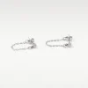 Lumi - Minimalistic Chain Earrings - Onesize