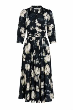 Maria Dress Blue Garden