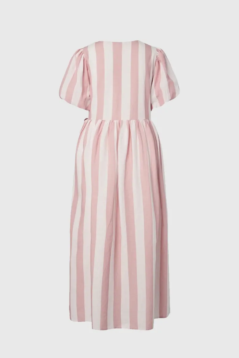 Maruma ss long wrap dress