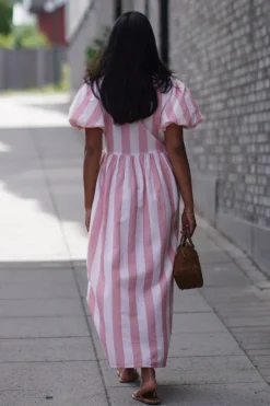 Maruma ss long wrap dress