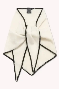 Mina Stitched Merino Scarf - ONE