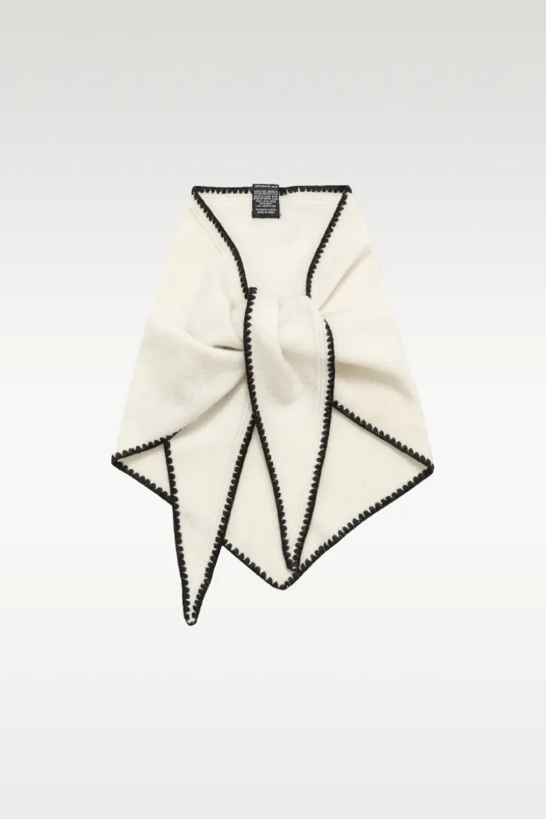 Mina Stitched Merino Scarf - ONE