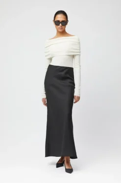 Off Shoulder Knit Top