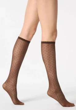 Oroblu Plumetis knee high - One Size