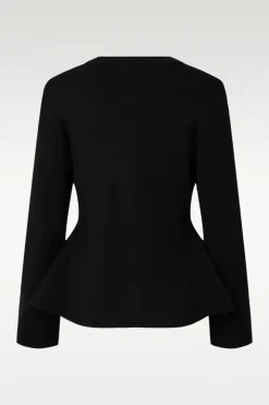 Pimi ls peplum knit cardigan