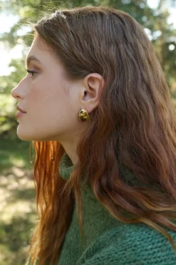 Piper - Statement Stud Earrings Stainless Steel - Onesize