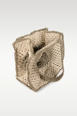 Raffia Flower bag - One Size