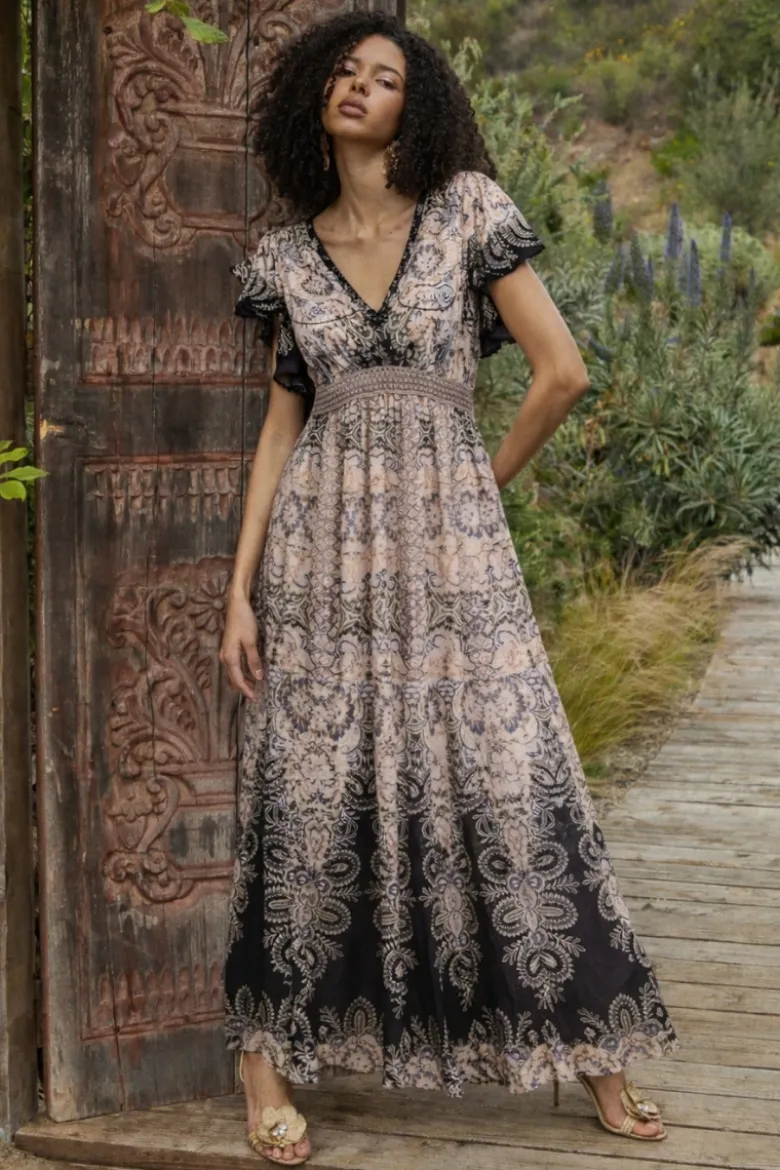 Sandra Long Dress Viscose