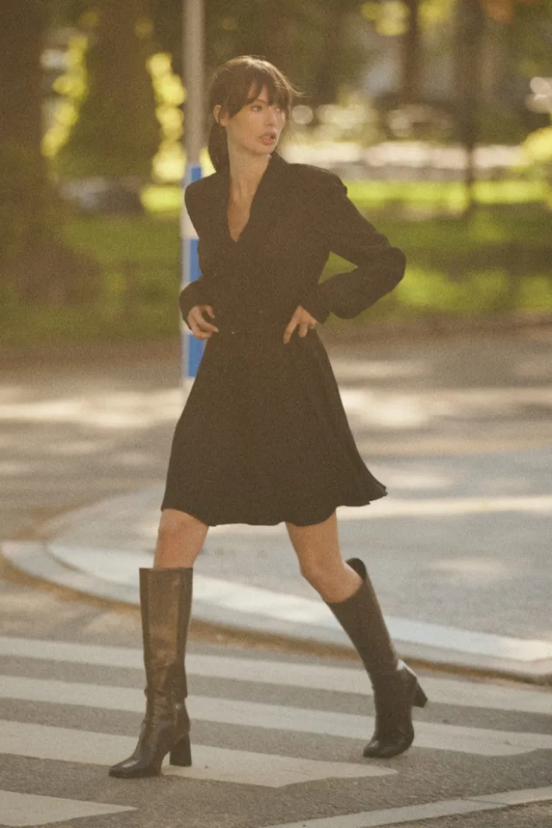 Tailored Mini Dress