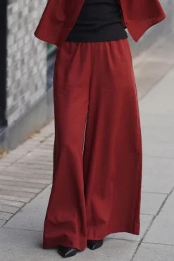 Tide linen pants