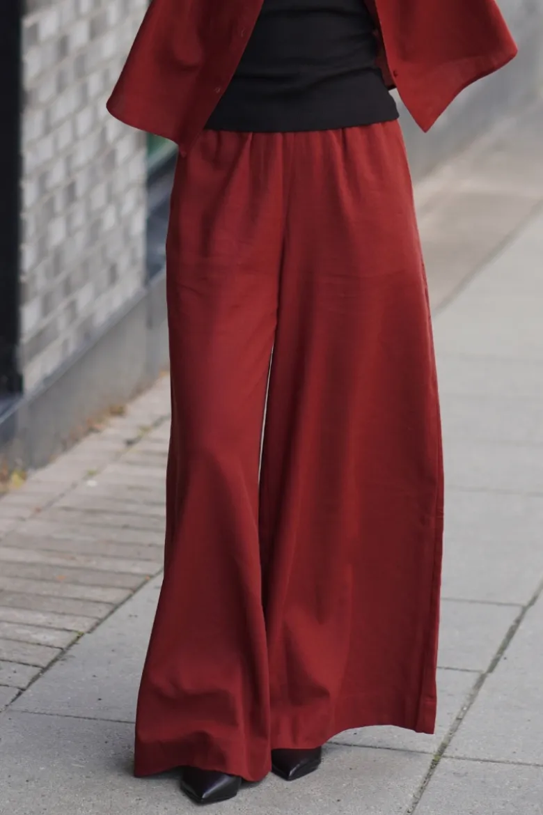 Tide linen pants