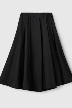 Vivienne Taffeta Midi Skirt