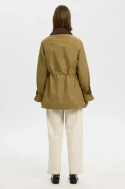 Wilma Waxed Clair Jacket