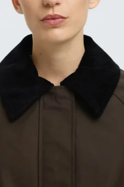 Wilma waxed jacket