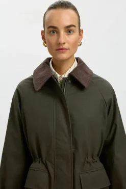 Wilma waxed jacket