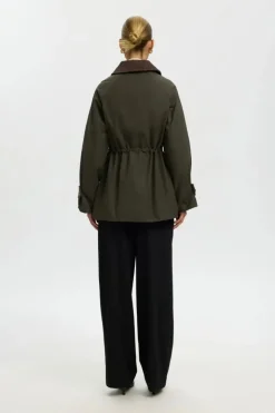 Wilma waxed jacket