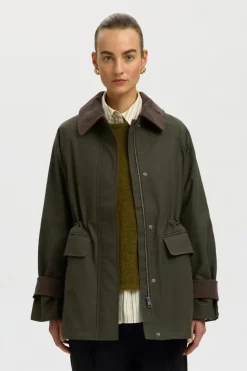 Wilma waxed jacket