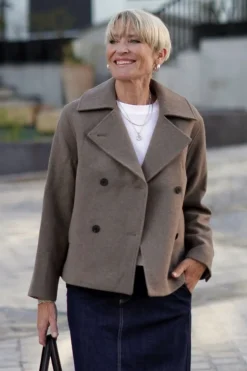 Zia-alma wool blend jacket