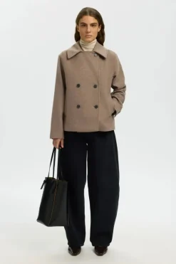 Zia-alma wool blend jacket
