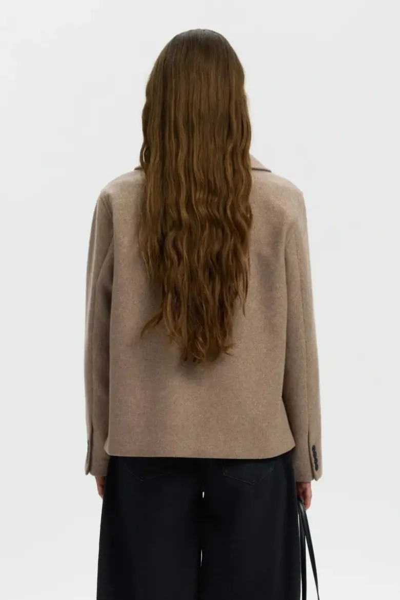 Zia-alma wool blend jacket