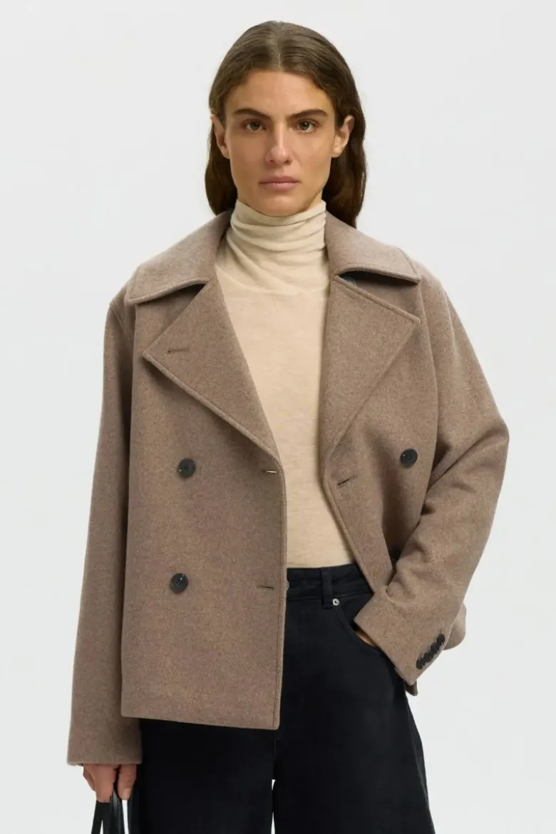 Zia-alma wool blend jacket