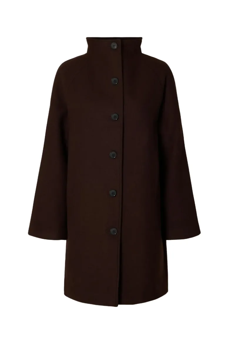 Zia-vinni wool blend coat