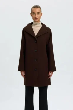 Zia-vinni wool blend coat