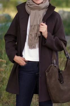 Zia-vinni wool blend coat