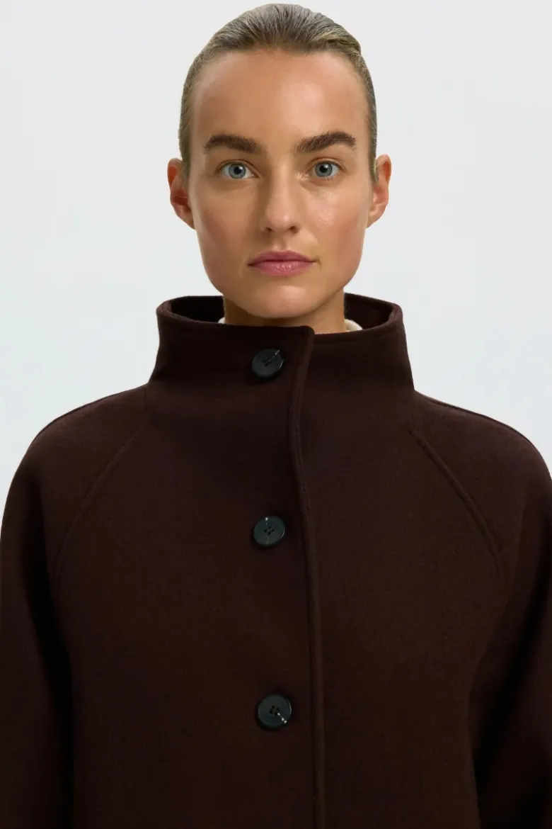 Zia-vinni wool blend coat