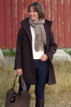 Zia-vinni wool blend coat