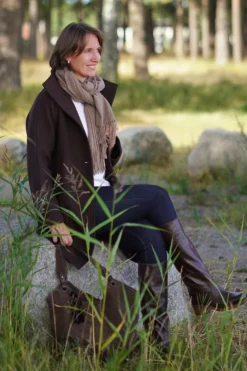 Zia-vinni wool blend coat